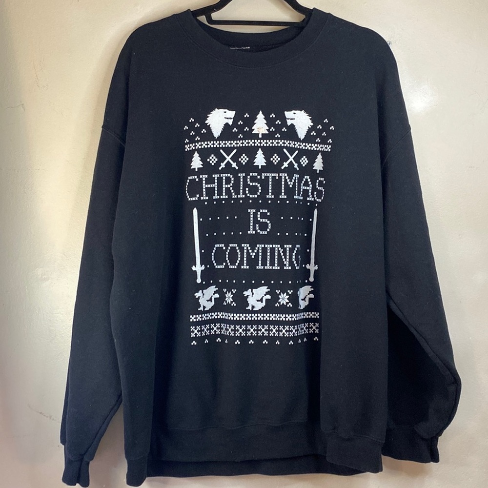 Game Of Thrones Style “Winter Is Coming” Holiday … - image 1